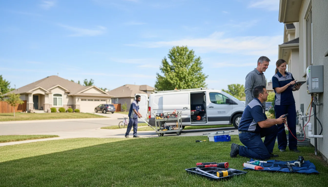 Tankless water heater service in Highland, CA